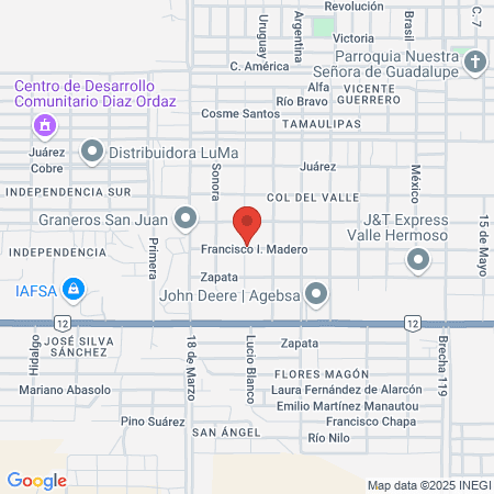 Blush garza salon map