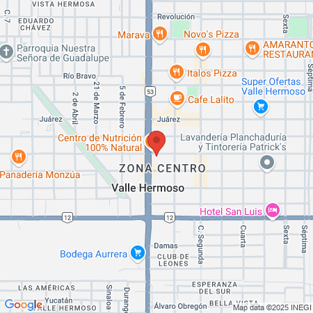 Centro Dental Benavides map
