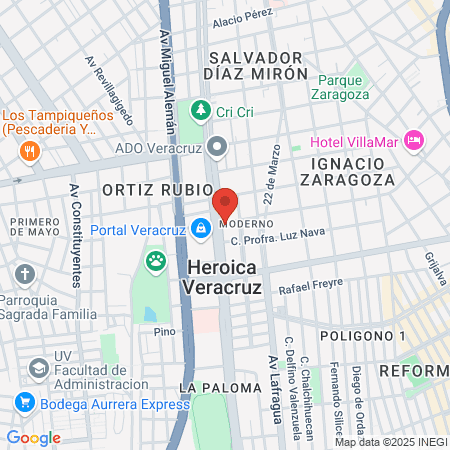 Arena Veracruz map