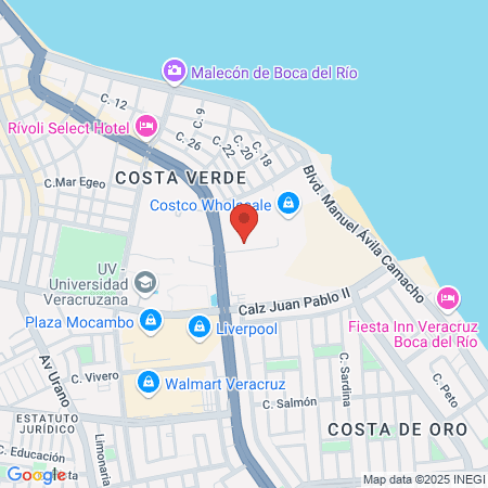 Carlos Serdán Arechavaleta map