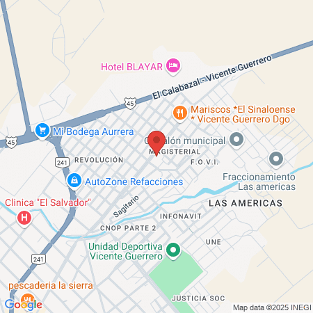 Priscila Gurrola Beauty Center map