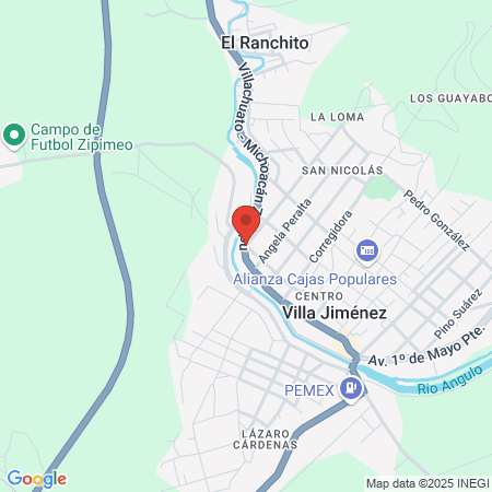 Centro De Salud Villa Hidalgo map