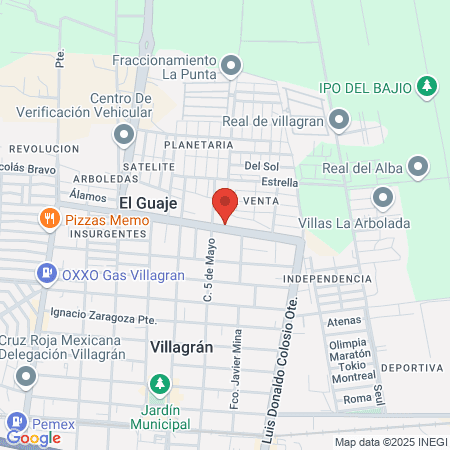 Clínica Villa dental map