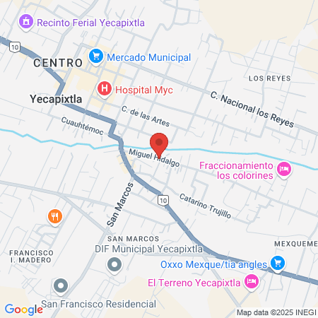 Gallardo Centro Médico map