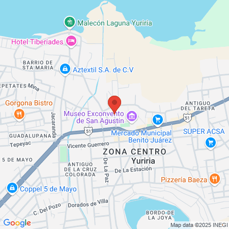 CENTRO DE SALUD YOBAÍN map