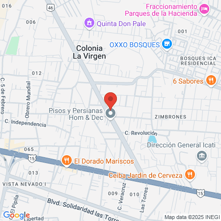 eiKOva Zamarrero map