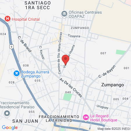 Peluquería Dani map