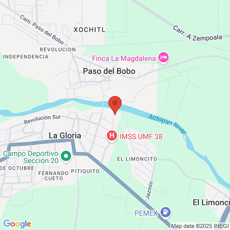 Dra. Estrella Morales González map