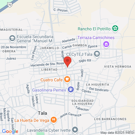 Los Jefes Barberia map