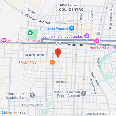 Vázquez Palomera Juan Alberto map