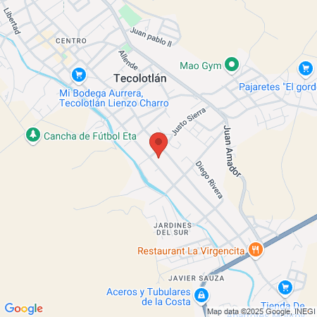 Dra Citlalli Zepeda map