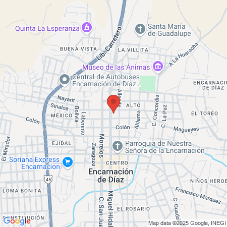 ESTETICA " LUPITA'S" map