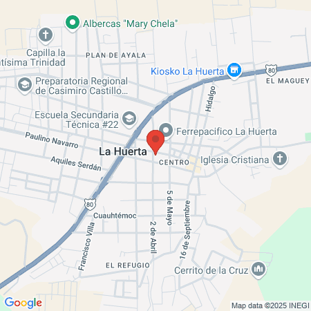 Jesus Estrella Maquillista map