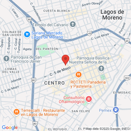 Barbería Pérez map
