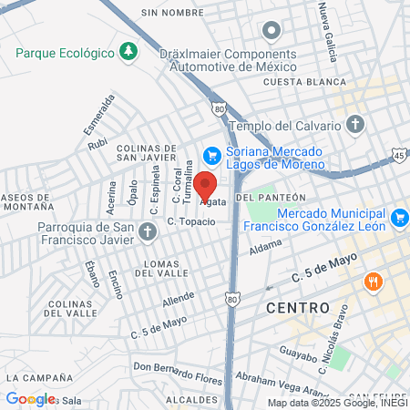 Centro Fitness Lagos map
