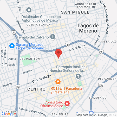 Centros de regeneración articular map