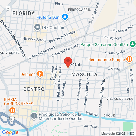 Juan Vaca -Alta peluquería map