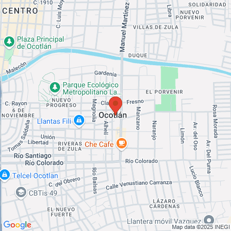 Clínica IMSS # 06 map