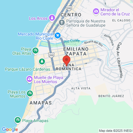 EVOLUTION FITNESS & GYM PUERTO VALLARTA map