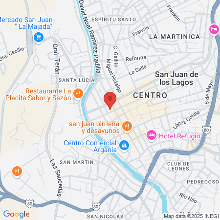 Dr. José Guadalupe Montero Romo map