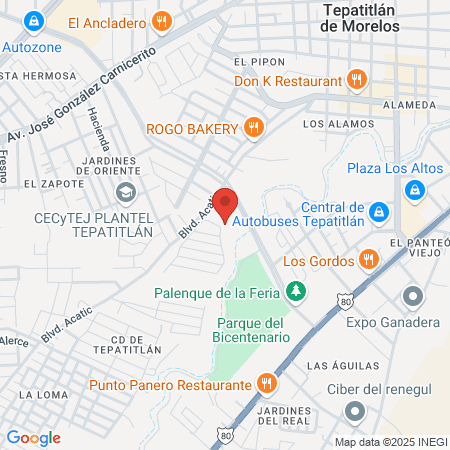 Janette M Lashes map