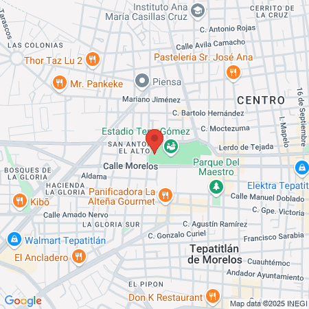 Centro de Belleza y Spa map