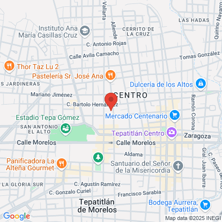 Dr. Jose Carlos Jaramillo map