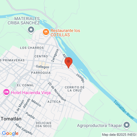 Estética Luz Clarita map