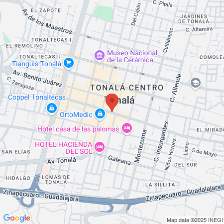 La Piojería Tonala map