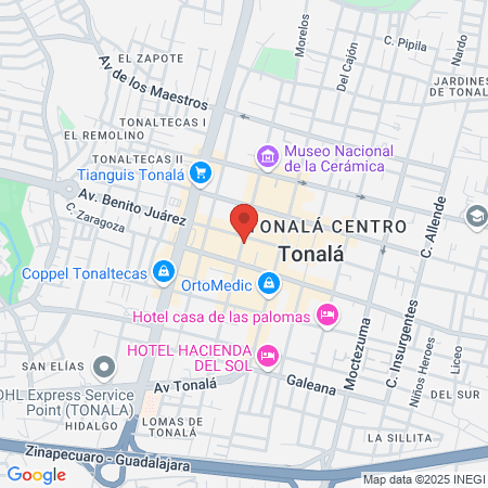 Valcros Gym Tonala map