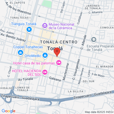 Espacio Dental consultorio privado map