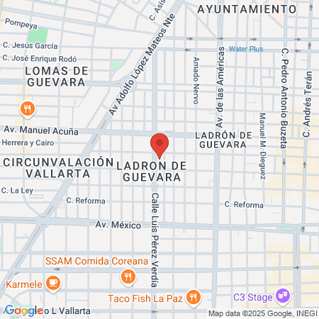 Lucas Barber shop map