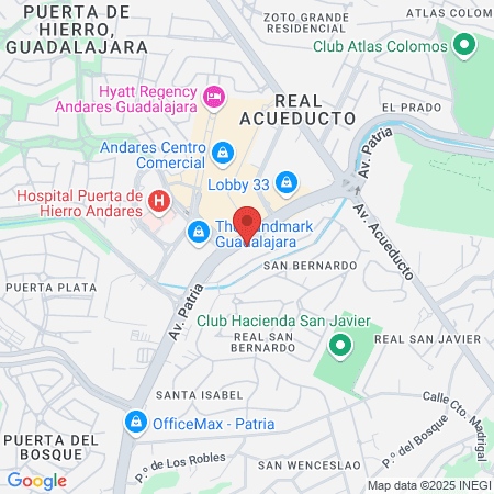 Lic. Manuel Hernandez Hernandez map