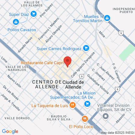 TAMEZ & ROBLEDO DENTAL map