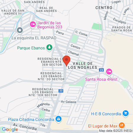 Karoline Estética map