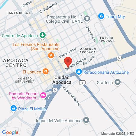 Los Dentistas Pueblo Nuevo map