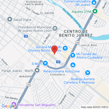 Dos Tesoros Barber Shop map