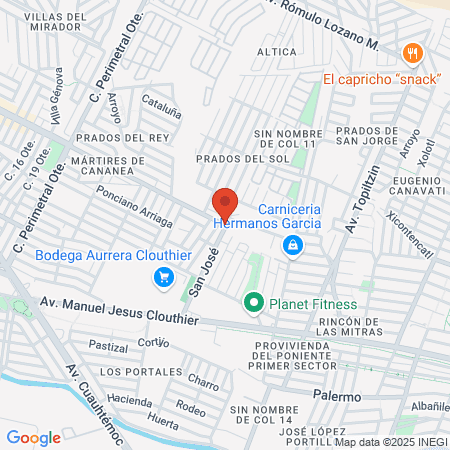 Gimnasio Basilio Navarro map