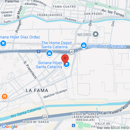 Clínicas del Azúcar - La Fama map