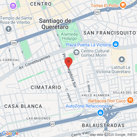 CEMED " Especialidades Odontológicas" map