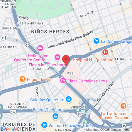 Hospital Santa Rosa de Viterbo map