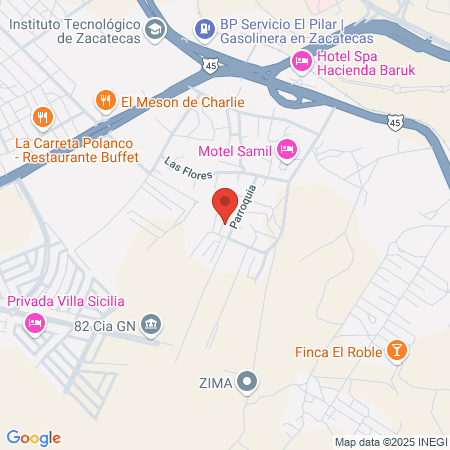 Barber shop Rulas map