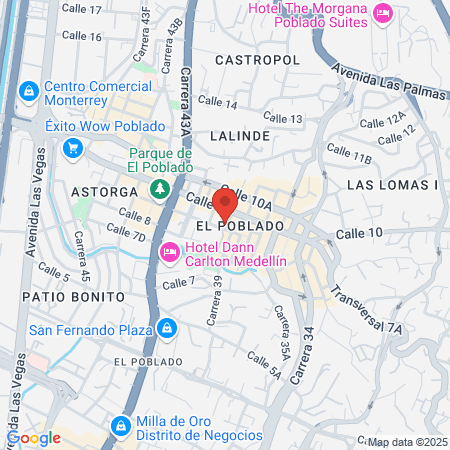 Carioca Barbería map