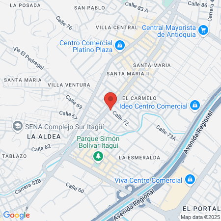 Barbería Las Vegas map