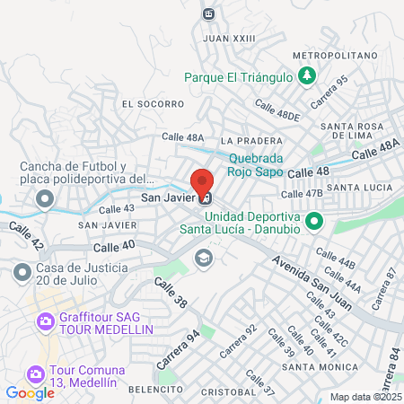 The Blessing Barber Shop map