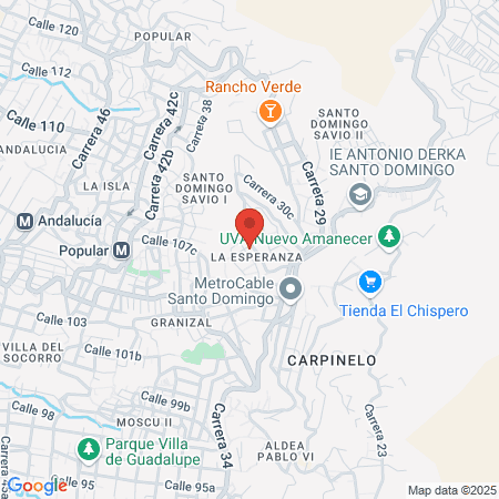 Barrio Las Palmas map