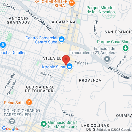 ANDYS PELUQUERIA map