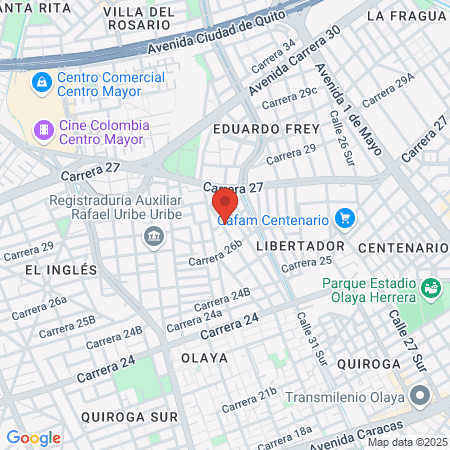 Imperio Barber Tattoo map