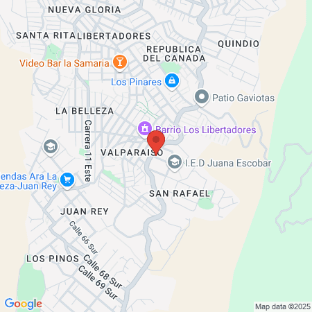 Peluqueria D´Mary map