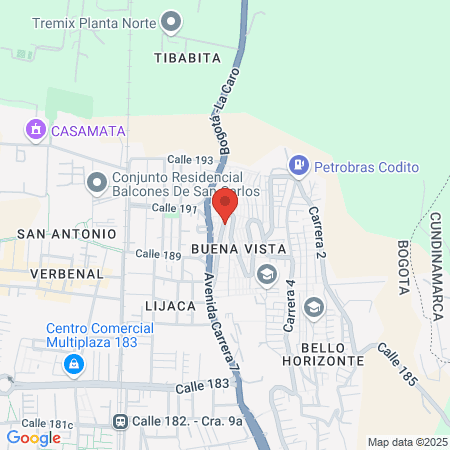 Barbería el flaco map